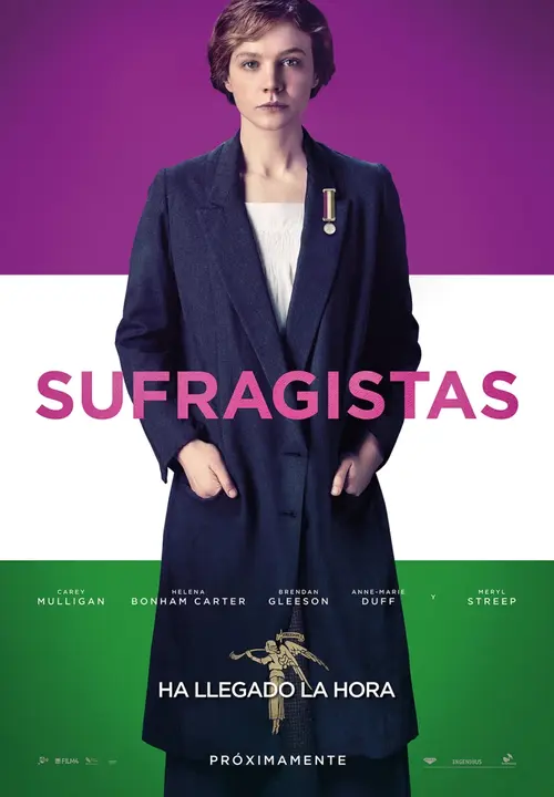 Cartel de la cinta 'Sufragistas'