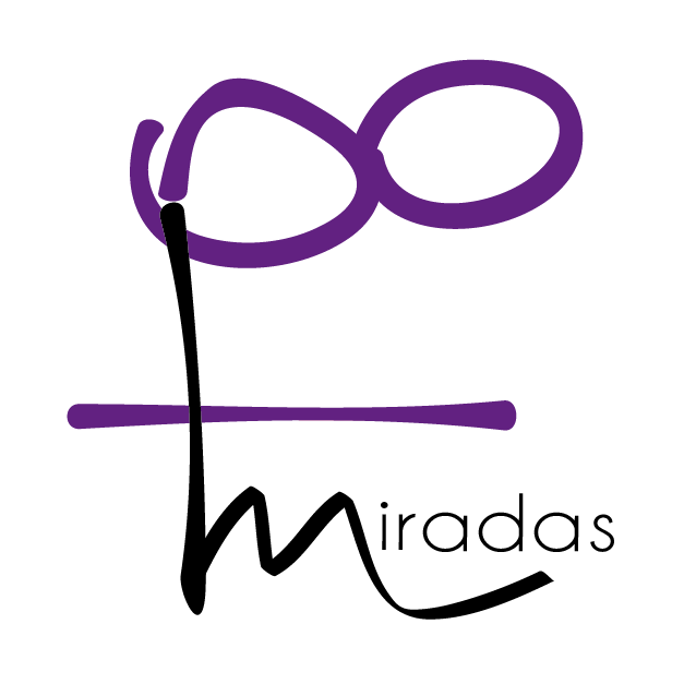 Logotipo de Miradas: proyecto de formación de Promotoras Comunitarias en Madrid