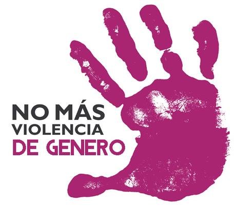 Logotipo de la campaña 'No más violencia de género'