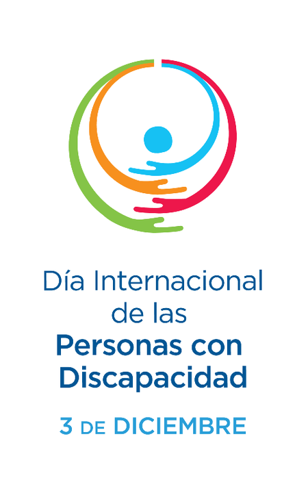 Logotipo del Día Internacional y Europeo de las Personas con Discapacidad