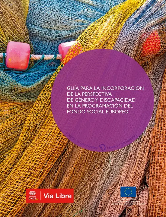 Portada de la Guía para la incorporación de la perspectiva de género y discapacidad en la programación del Fondo Social Europeo
