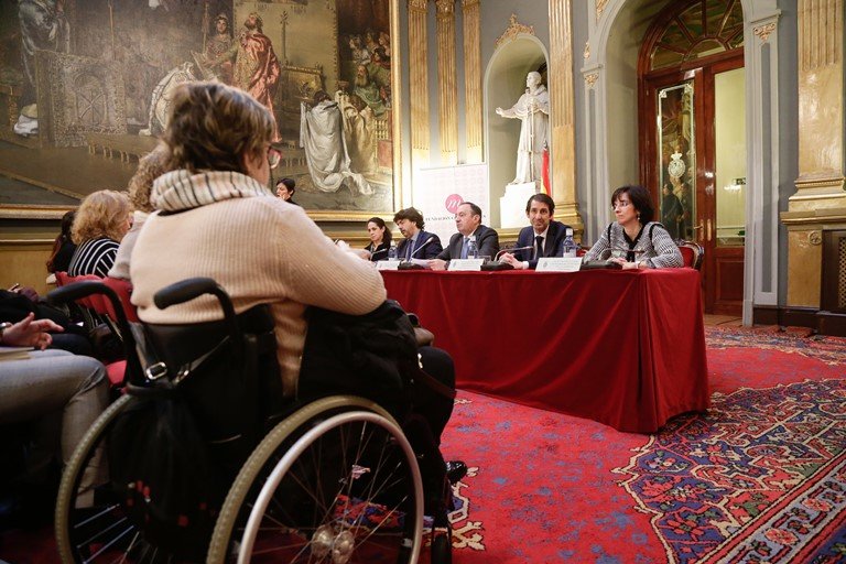 Momento de la II Conferencia Intersectorial de Mujeres con Discapacidad