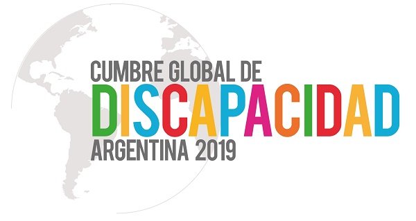 Logotipo de la segunda “Cumbre global de discapacidad” 
