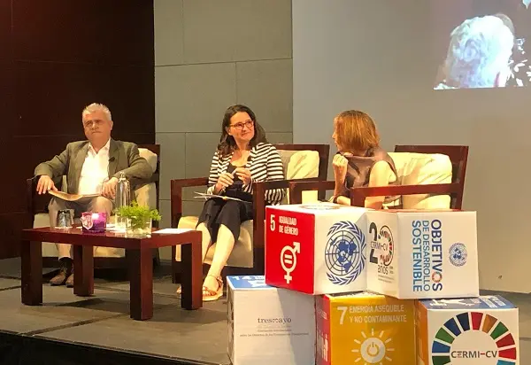 Momento durante el I Encuentro Autonómico ‘Empoderamiento político de mujeres con discapacidad’