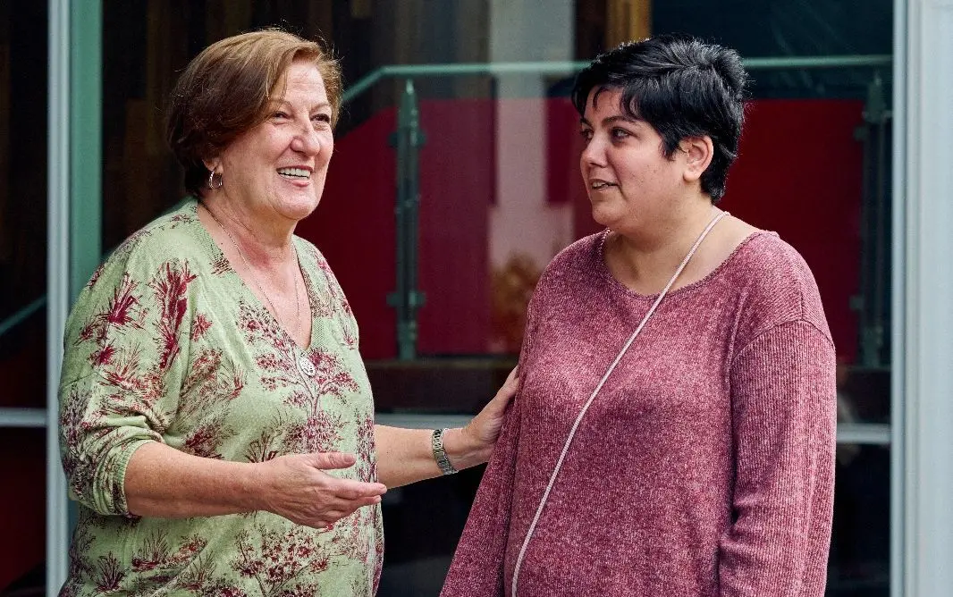 Carmen Laucirica y Maribel Cáceres