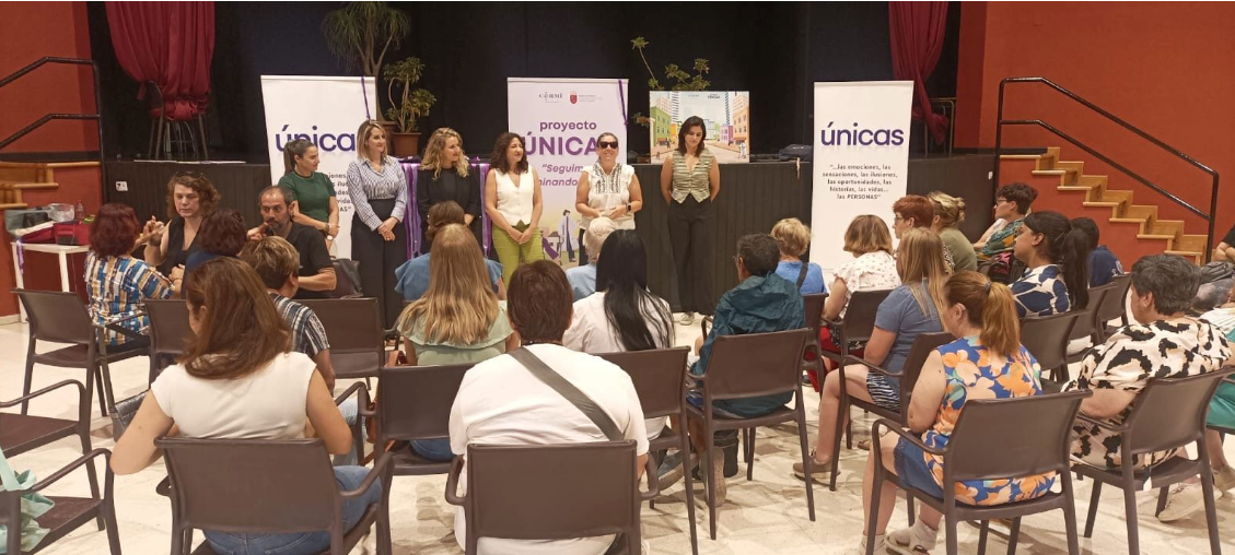 Mujeres con discapacidad se reúnen para la inauguración del 5º taller del proyecto únicas