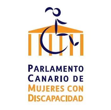 logotipo parlamento canario mujeres discapacidad