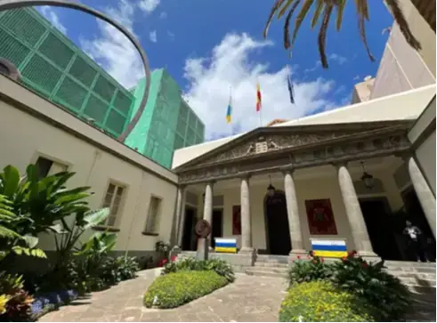 Imagen del parlamento de Canarias
