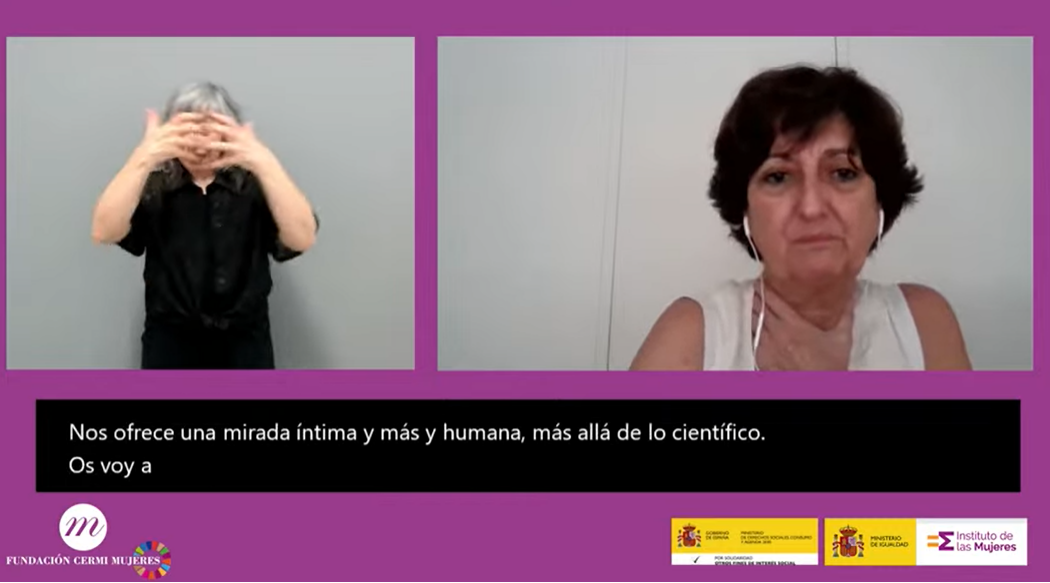 Imagen de Montse Villalobos, ponente principal en este XV Encuentro del Observatorio