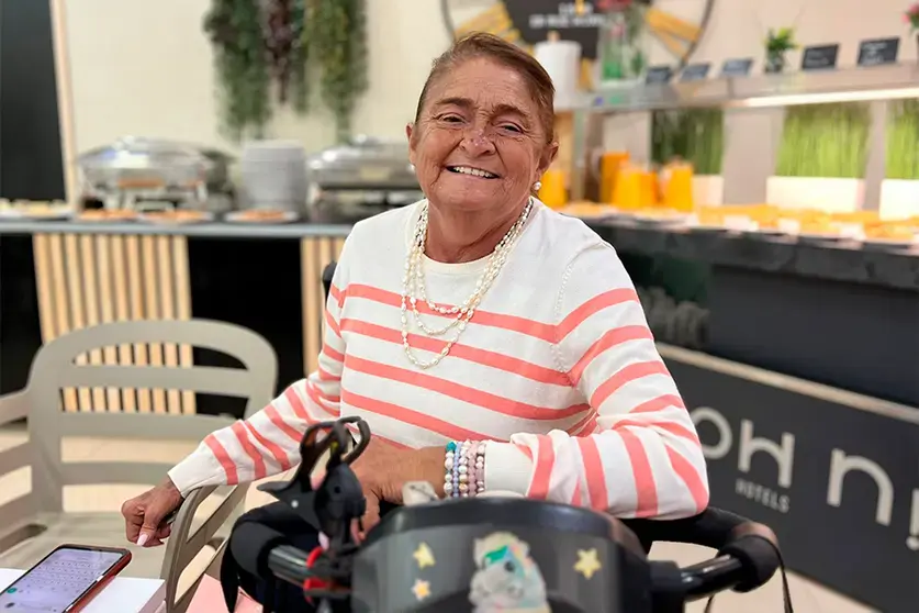 Imagen de Mercedes Medina, presidenta de ALCER