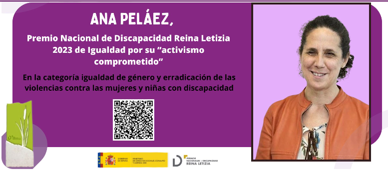 Infografía de Ana Peláez. Entrega de premio Reina Letizia en Salamanca. Aparece el código QR.