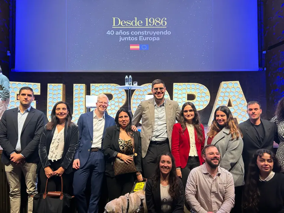 Representantes de la juventud del movimiento social de la discapacidad