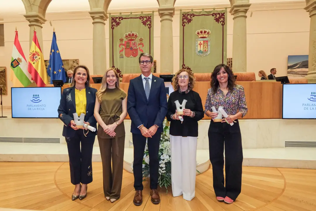 Fotograf&iacute;a de familia, entrega del premio a Manuela Muro