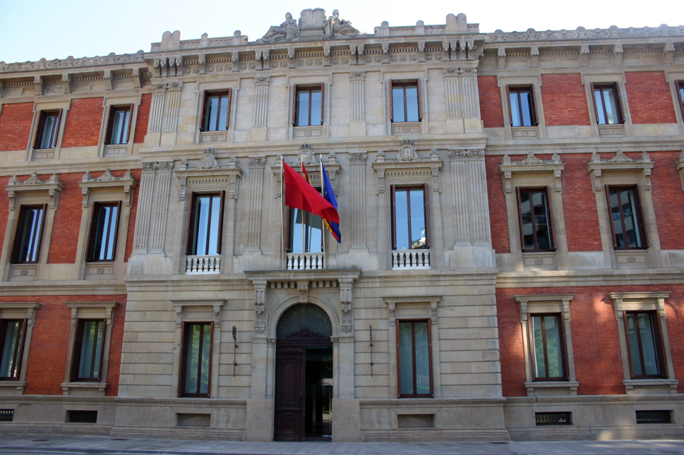 Imagen del parlamento de Navarra