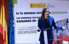 Imagen de la Reina Letizia en el acto del Día Internacional de la Discapacidad 2024