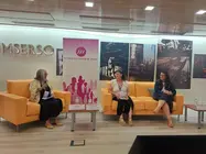 Imagen del PANEL 3. Aparece Mari Luz Sanz, Maricarmen La Osa, Marta Iglesias