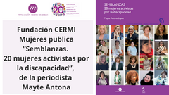 Infograf&iacute;a de la publicaci&oacute;n n&uacute;mero 32 de la colecci&oacute;n Generosidad. Aparecen las fotograf&iacute;as de las 20 mujeres activistas por la discapacidad