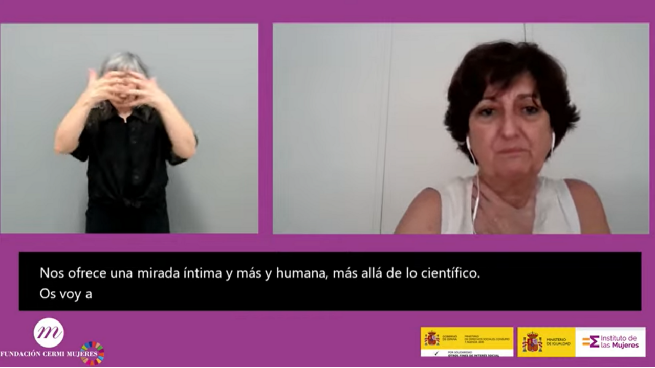 Imagen de Montse Villalobos, ponente principal en este XV Encuentro del Observatorio