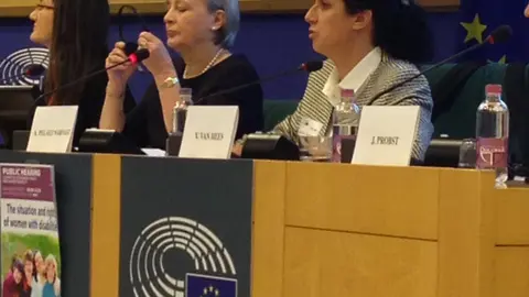 Comparecencia de Ana Peláez