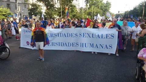 CERMI y Fundación CERMI Mujeres participaron en la marcha del orgullo LGTBI 2018 de Madrid