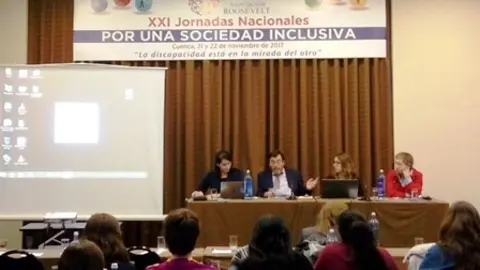 jornadas nacionales ‘Por una sociedad inclusiva’ desde la perspectiva de género y discapacidad