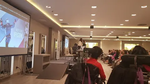 La alpinista Edurne Pasabán, a las mujeres y niñas con discapacidad: “Tenemos que ser las protagonistas de nuestras propias vidas”