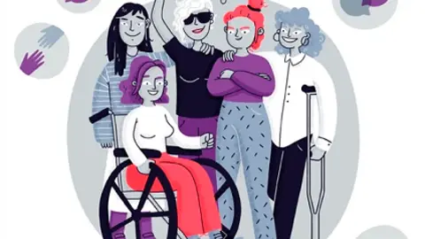 Campaña contra la violencia de género de Amanixer, Asociación de Mujeres con Discapacidad de Aragón