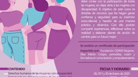 Cartel de empoderamiento para el empleo