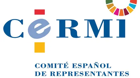 Logotipo del CERMI con el logo añadido de los ODS