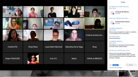 Se constituye el grupo motor para elaborar un protocolo de atención a mujeres con discapacidad víctimas de violencia 