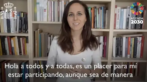 Ione Belarra, secretaria de Estado para la Agenda 2030