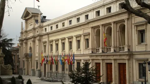 Fachada del Senado