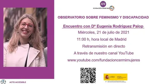 CERMI Mujeres pide visibilizar la contribución de las mujeres con discapacidad en la lucha feminista y de los derechos humanos en su Observatorio sobre feminismo y discapacidad