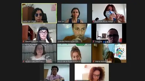 Reunión de trabajo de la Comisión de mujeres de CERMI Andalucía
