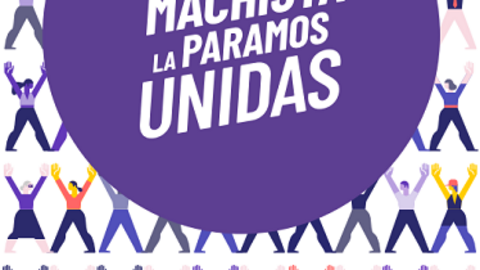 Cartel punto violeta