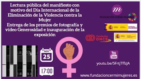 ¡Basta ya de violencia contra las mujeres con discapacidad! Manifiesto 25 de noviembre