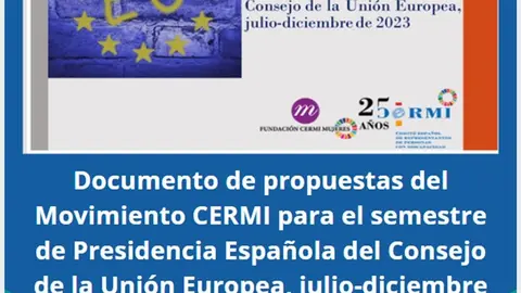 El movimiento CERMI plantea al Gobierno una Presidencia Española de la UE 2023 en clave de inclusión