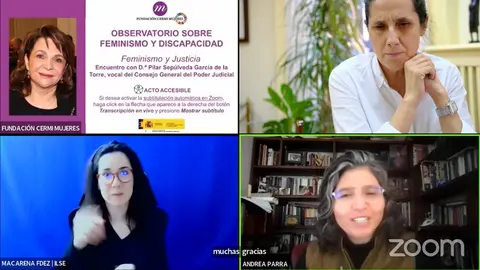 CERMI Mujeres analiza el acceso a la justicia de las mujeres con discapacidad