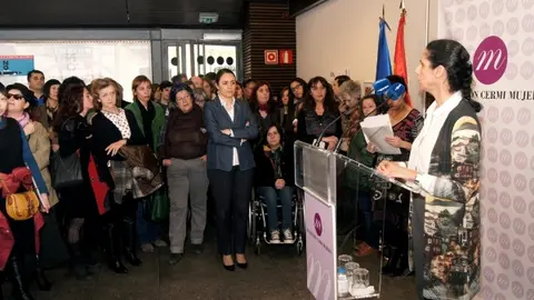 Momento de la presentación de la Fundación CERMI Mujeres