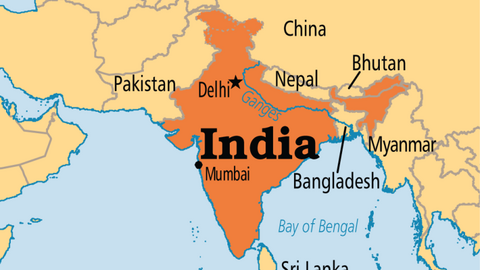 Mapa de India