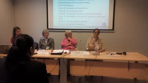 La Fundación CERMI Mujeres en la Conferencia Internacional 'Movement of Women with Disabilities in Europe and Baltic States' en Letonia