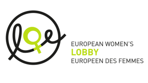 Logotipo del Lobby Europeo de Mujeres (EWL) 