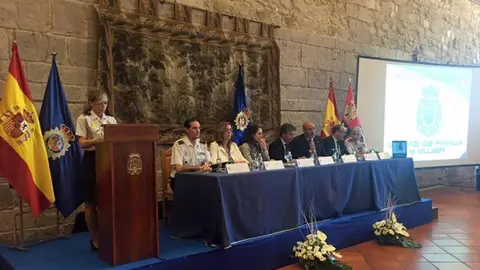Momento del V Curso Internacional de la Policía Nacional sobre Violencia de Género
