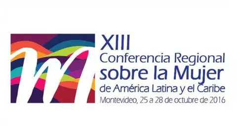 Logotipo de la XIII Conferencia Regional sobre la Mujer de América Latina y el Caribe