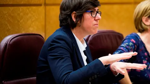 María Pilar Lima González, senadora de G. P. de Unidos Podemos