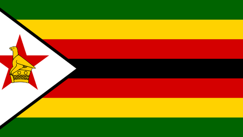 Bandera de Zimbabue