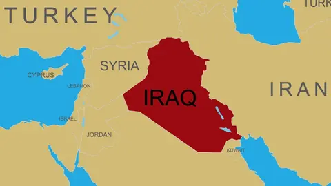 Mapa de Iraq