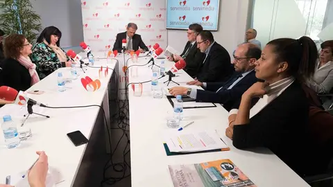 Durante la mesa ‘La soledad, la exclusión más terrible’, organizada por el CERMI y celebrada en la sede de Servimedia en Torre Ilunion