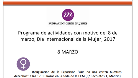  Día Internacional de la Mujer