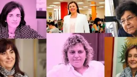 Composición de varias mujeres entrevistadas en el 'cermi.es semanal' 